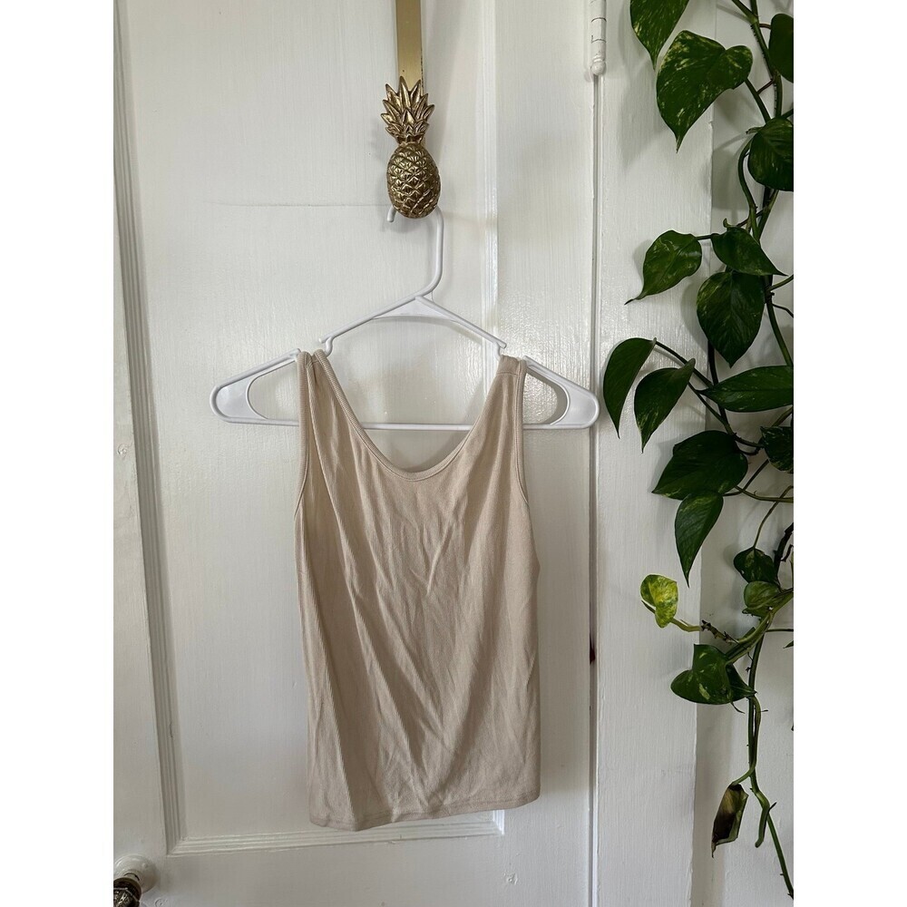 Women’s size medium Beige tank top